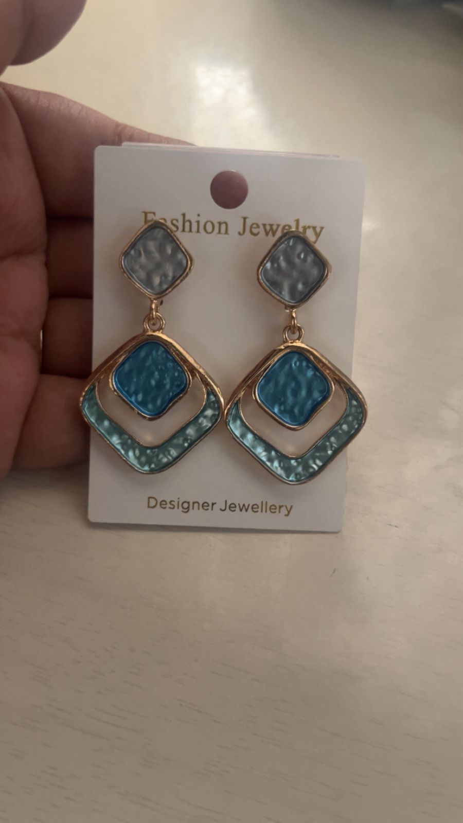 Lustre Frame Earrings
