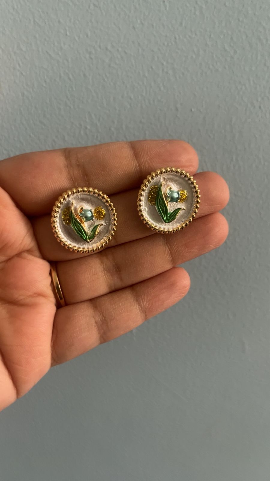 Bloom Round Studs