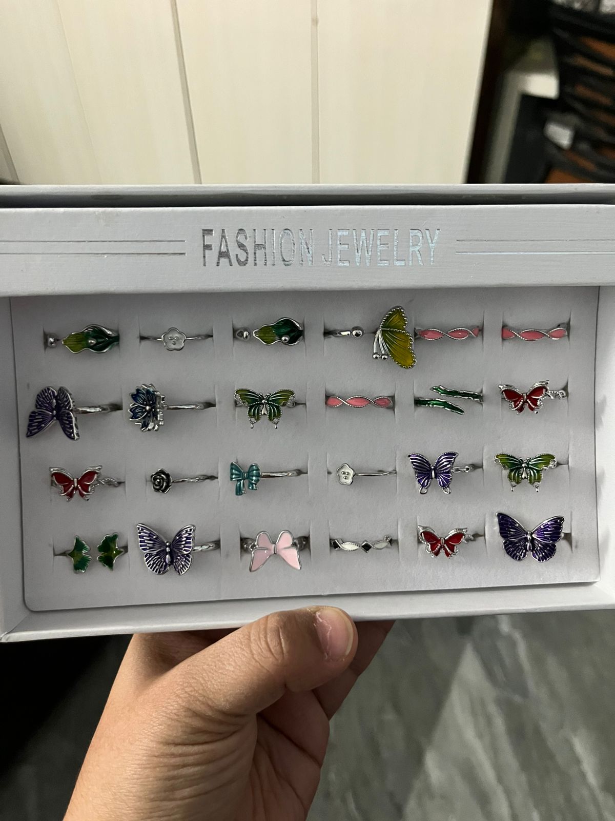 Butterfly Bloom Rings