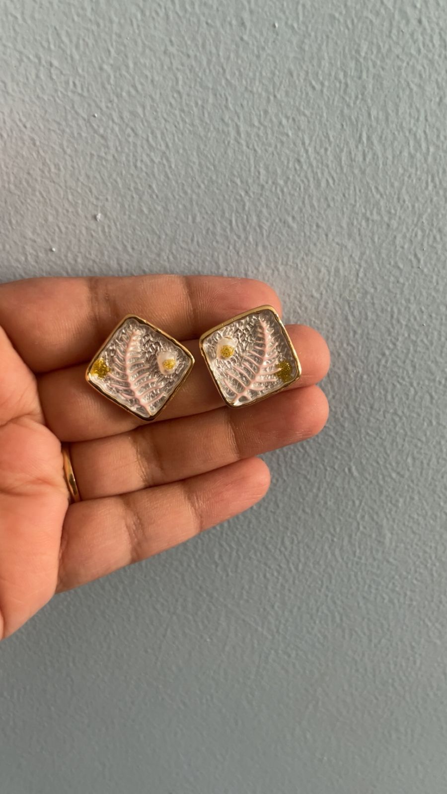 Element Leaf Studs