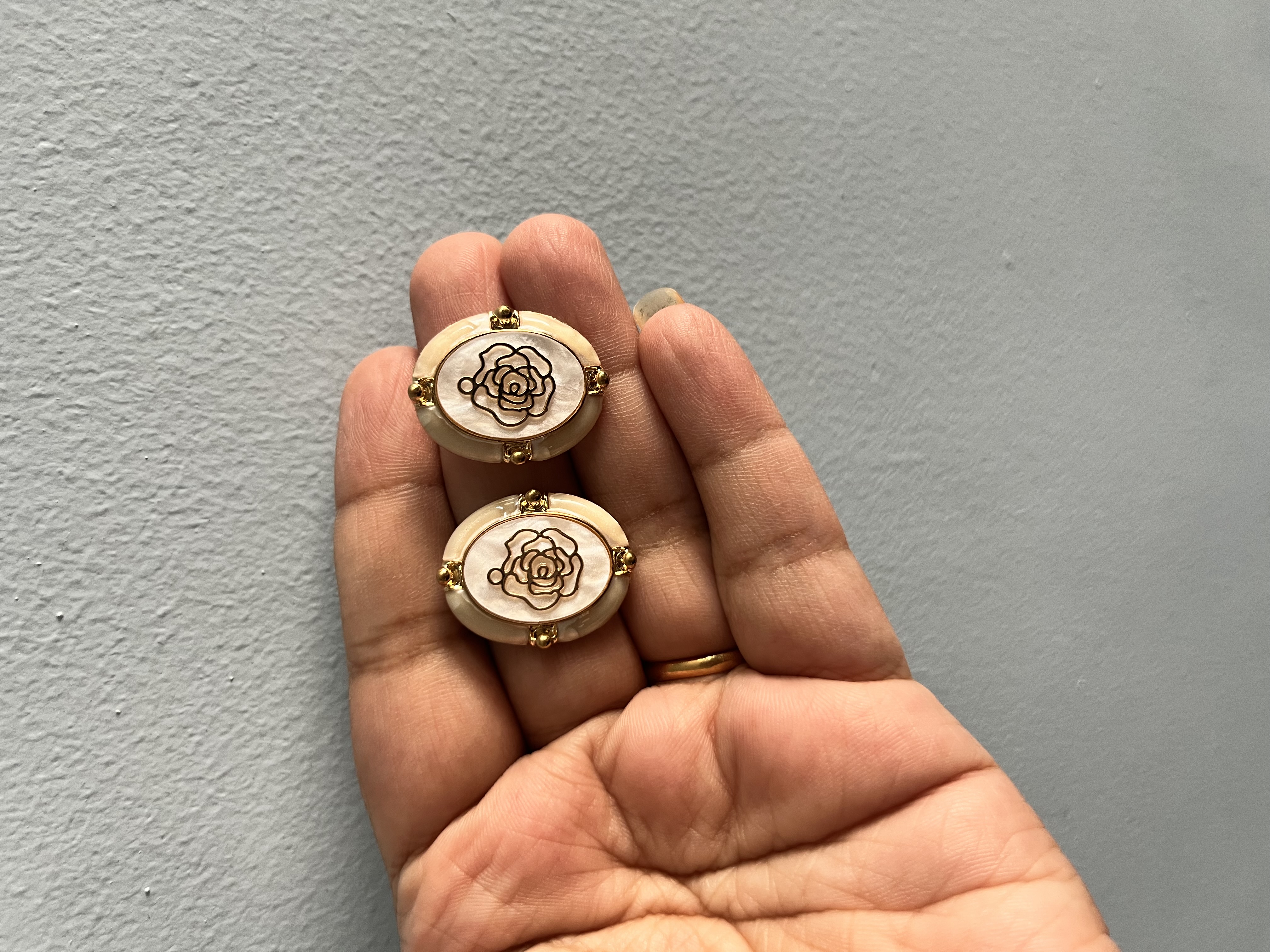 Camellia Stud Earrings