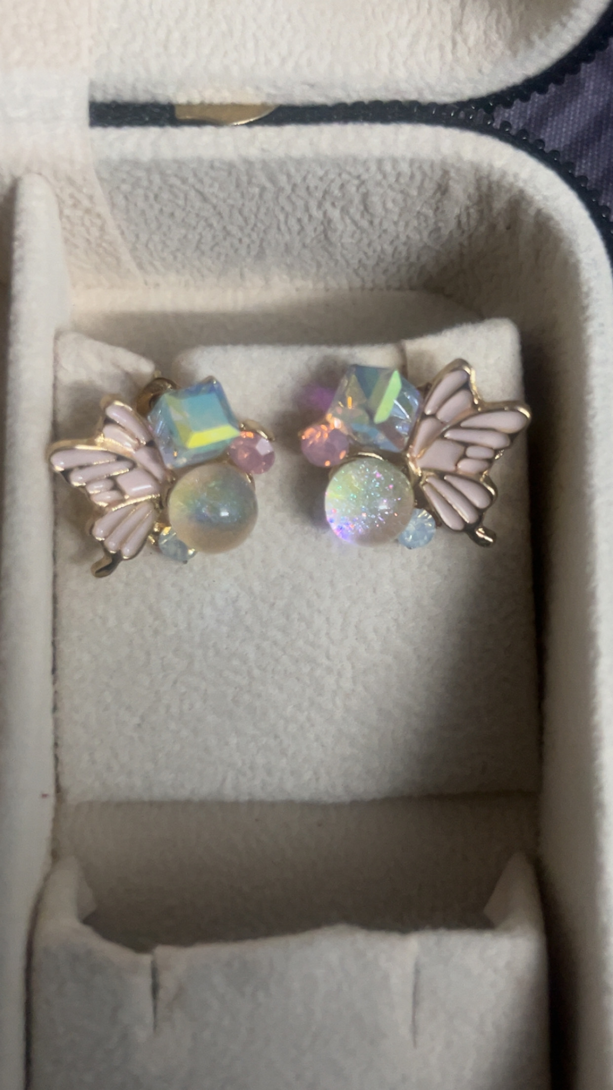 Aurora Butterfly Studs