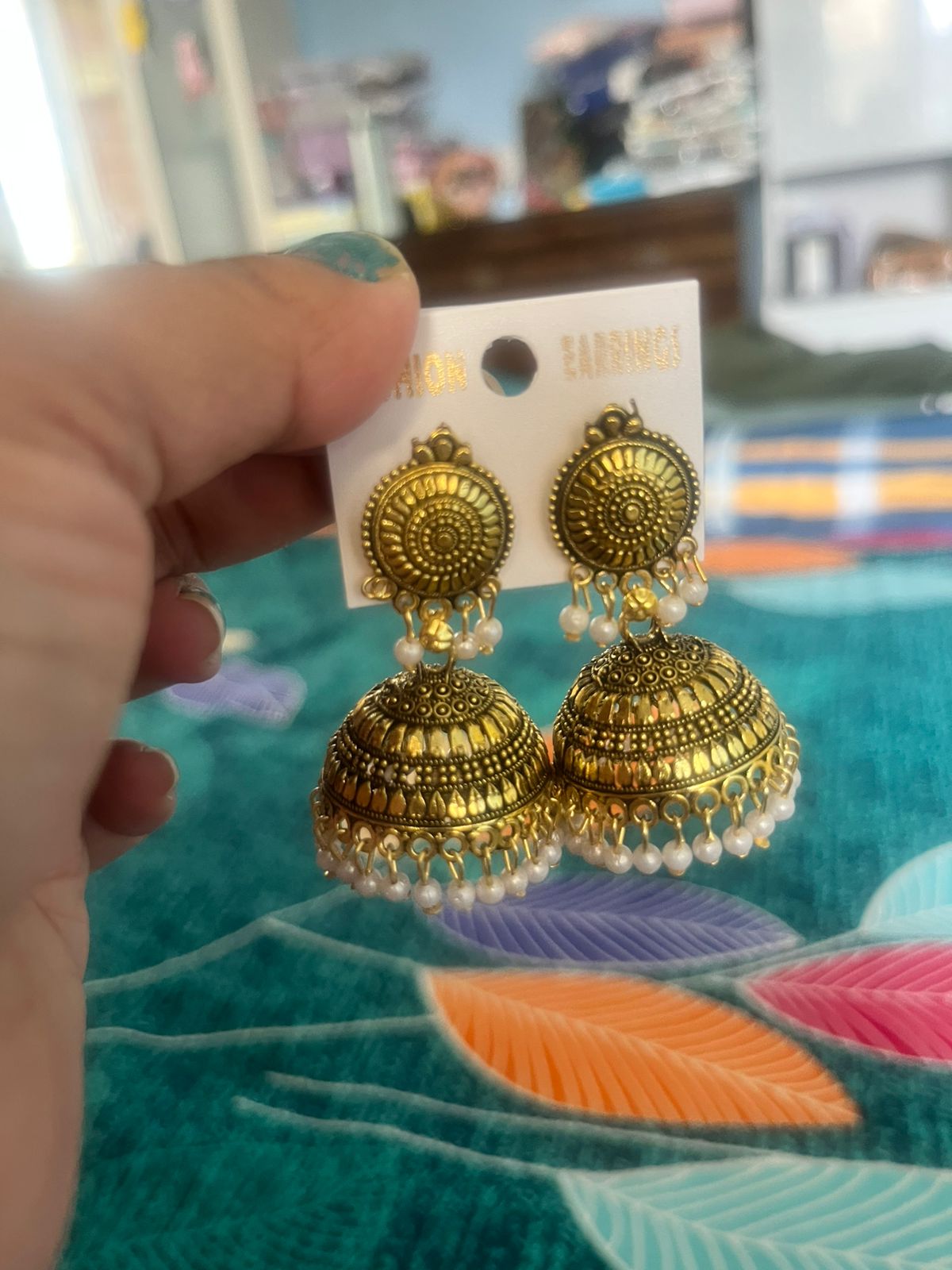 Traditional Statement Jhumkas