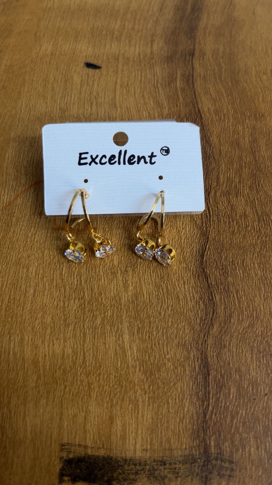 Twinkle Charm Hoops