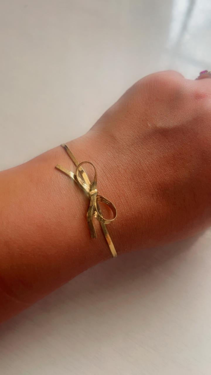 Bow Chain Anti-Tarnish Bracelet