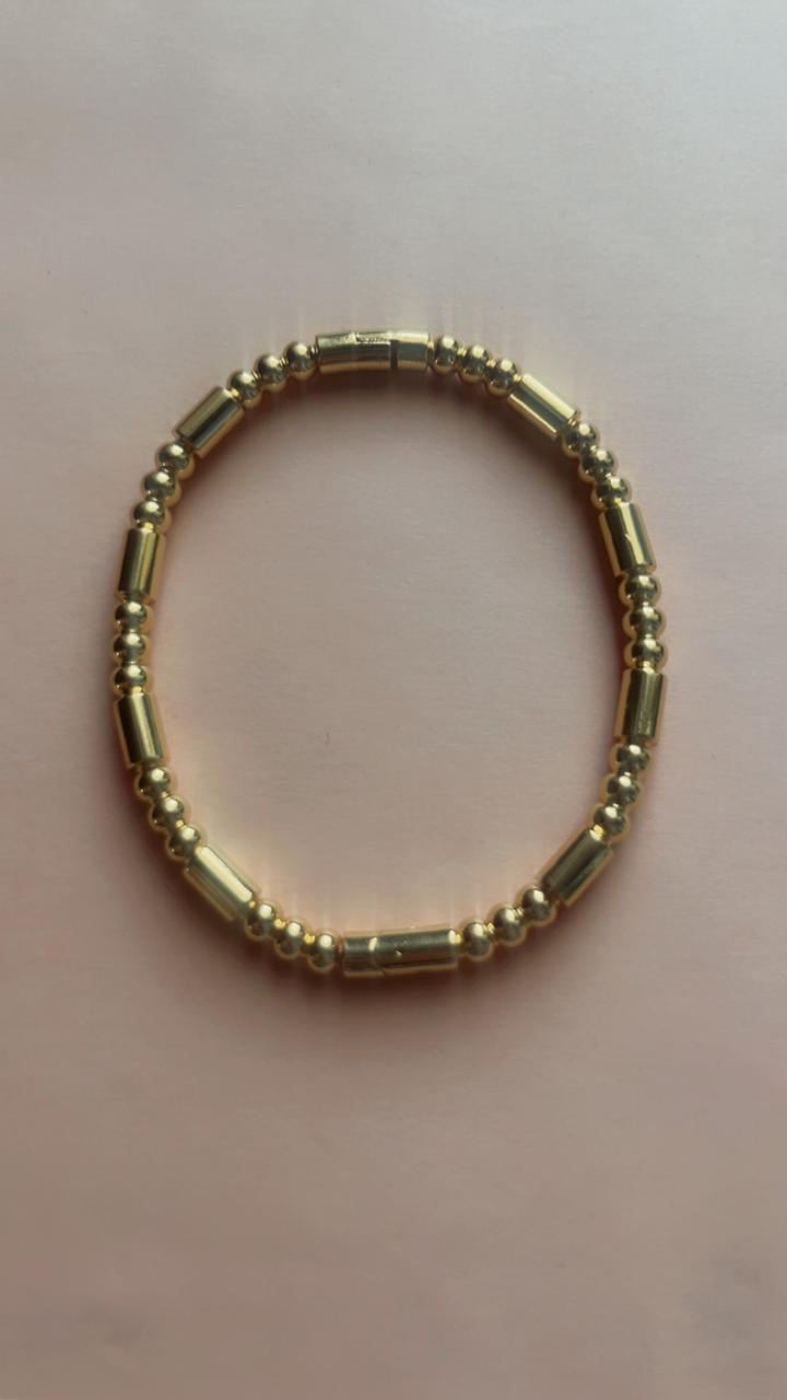 Luna Gold Bead Bracelet