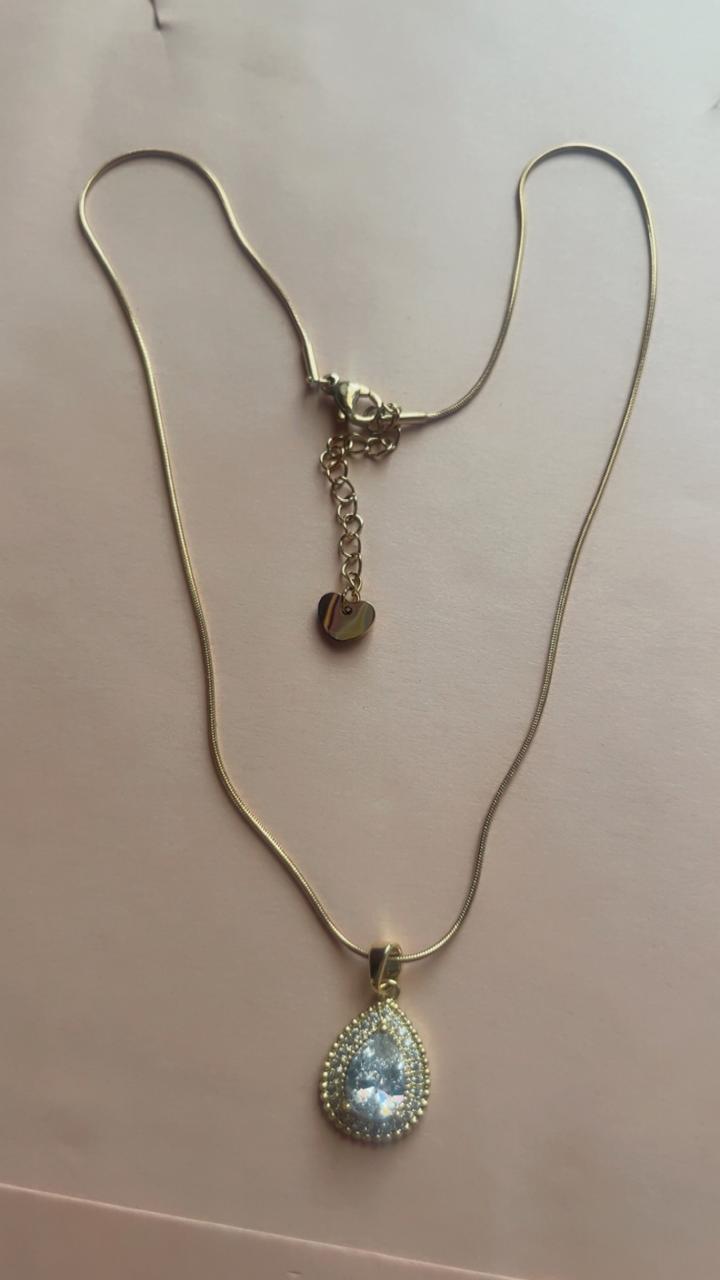 Celeste Teardrop Necklace