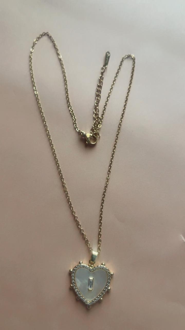 Ivory Heart Necklace