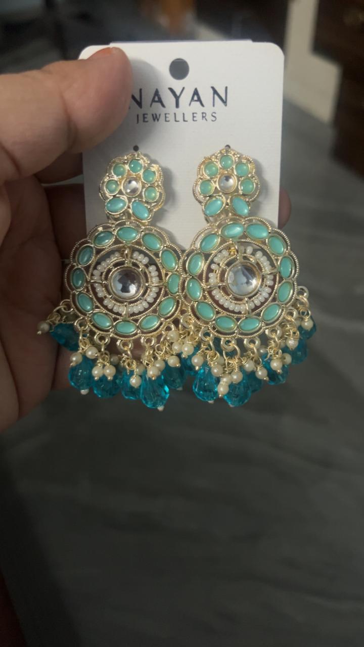 Turquoise Royale Statement Earrings