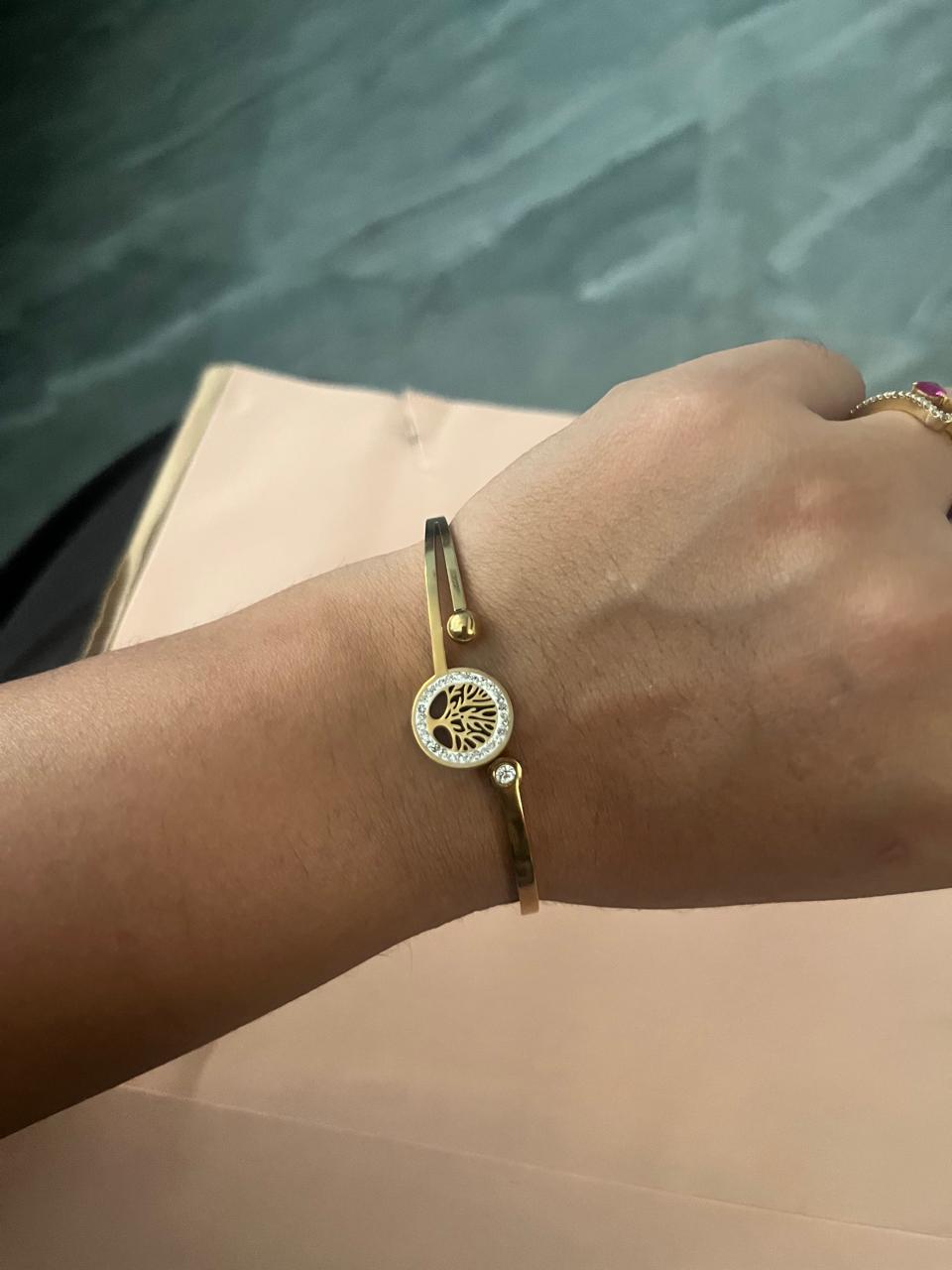 Eterna Tree of Life Cuff Bracelet