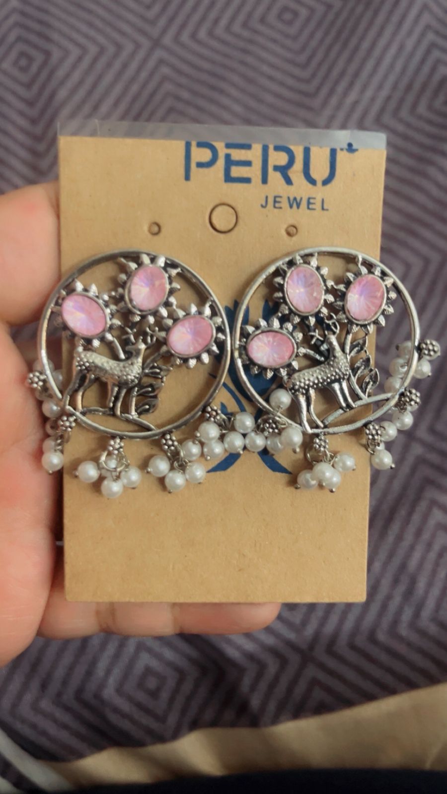 Gulnaar Deer Earrings