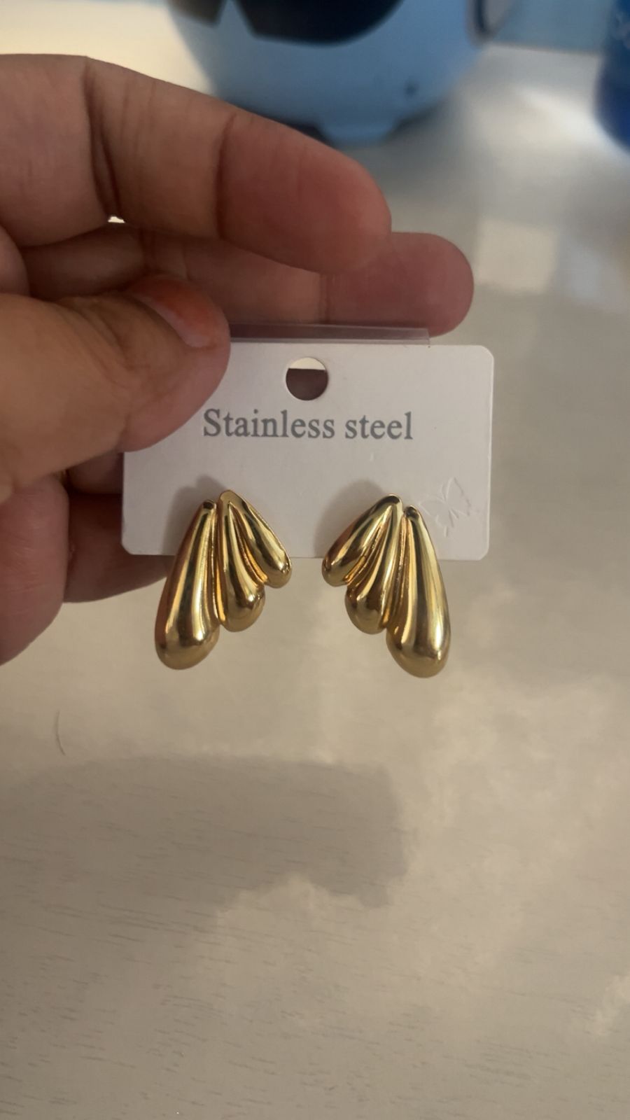 Aurelia Fan Stud Earrings