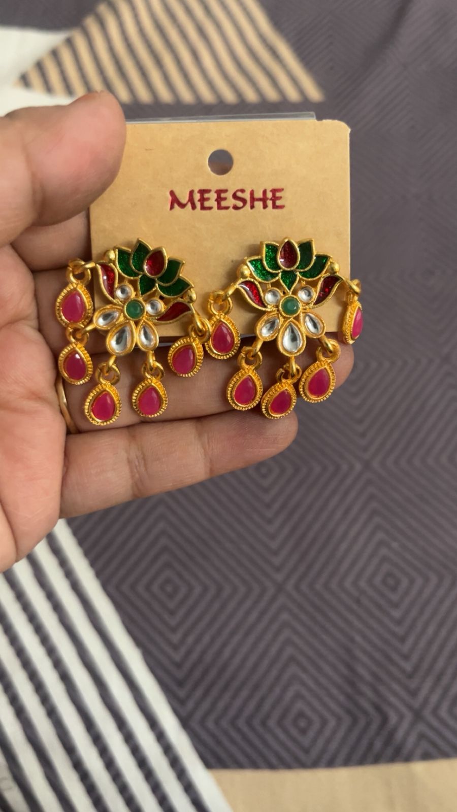 Gulbahaar Statement Earrings